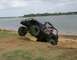 Pat doing a wheelie